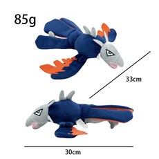 팰월드 인형 피규어 PALWORLD 굿즈 도로롱 일렉판다, 높이 22cm, 풍겔롱