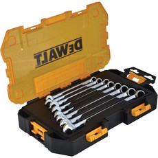  Dewalt DWMT73810터프 콤비네이션 스패너 8개 세트 미터법, 미터법 렌치 세트 