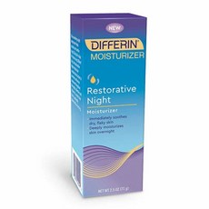 Differin Restorative Night Moisturizer 디퍼린 리스토레이티브 나이트 모이스쳐라이져 2.5oz(71g), 1개