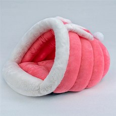토끼 둥지 봉제 작은 동물 매트 실내 케이지 집 패드 친칠라, 1개
