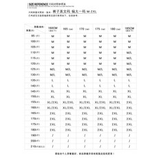 남성바지사이즈표