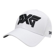 [피엑스지] PXG 스트럭처드 로우 크라운 골프 볼 캡 모자 화이트 CP953-WH