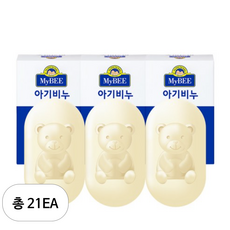 마이비 아기 비누, 21개, 100g
