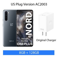 공기계 Global Version OnePlus Nord 5G Snapdragon 765G Smartphone 8GB 128GB 6.44 90Hz AMOLED Screen 48MP Quad Cams Warp Charge 30T, EU 8GB Blue 350853, Poland