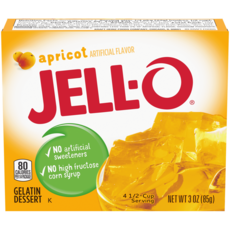 Jello 젤라틴 아프리콧, 85g, 1개