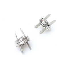 [오꿈] 자석단추 가방부자재 핀, 1봉, E01 (원형) 10mm 7set