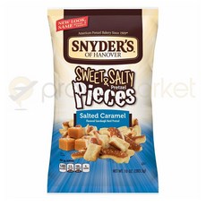 스나이더스 스윗앤솔티 솔티드 카라멜 프레첼 283g 2팩 Snyder's Sweet and Salty Salted Caramel Pre, 단일상품