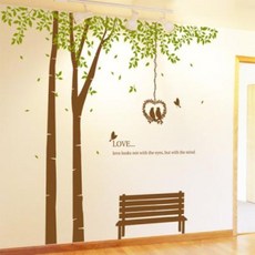 자작나무숲벽지