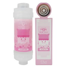 마이미 비타몬 항균샤워필터[블랙체리] 국산-100%만족[무배+당일] 잔류염소제거 녹물제거 비타민C샤워 아로마테라피 반려동물샤워 항균볼 7500리터사용 4가지향, 1개