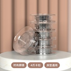꽉잡아 침대 커버 이불 시트 고정 클립 집게 다이소, 투명 6개개