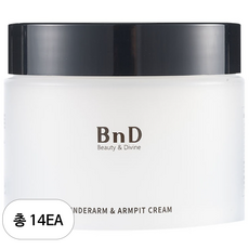 BnD 겨드랑이 팔꿈치 VIO Y존 미백크림 100ml, 혼합색상, 14개