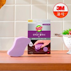 [3M]패드형 무세제 인덕션 전용 클리너 2입, 단품
