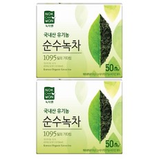 녹차원 유기농 순수녹차 1.2Gx100티백 1세트, 1.2g, 100개입, 2개