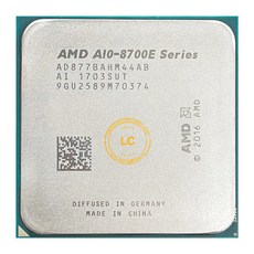 AMD PRO A10-8770E A10 8770E 8700E 2.8 GHz 35W 쿼드 코어 CPU 프로세서 AD877BAHM44AB 소켓 AM4, 한개옵션0