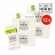 [KT알파쇼핑]백미당 녹차팥 모나카 아이스크림 3개입 4개 (총 12개), 12개, 140ml