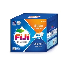 피지 세탁세제 120매 대용량 파워시트 종이세제, 1개