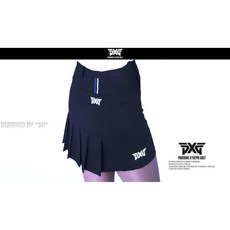 여성 골프 포켓2줄 뒷주름스커트