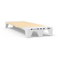 NEXT-MS1308M 스마트 모니터받침대 고속충전 USB 허브 카드리더기 오디오, NEXT-MS1308M (사이즈 615 200