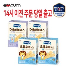 일동후디스 웨하스 3종 혼합, DHA[2]+초유[2], 1세트