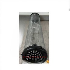뱀 트랩 접이식 원형 녹방지 장어 케이지 스네이크, 1개, 60cmx15.5cm (1개)