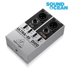 베링거 DI20 BEHRINGER 2채널 스플리터 분배기 겸용 다이렉트 DI 박스