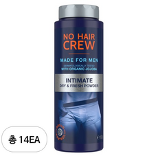 노헤어크루 드라이앤후레쉬 파우더, 100g, 14개