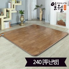 일월 일품 프리미엄 온수 카페트 매트(183x240)_디지털(투난방), 단품