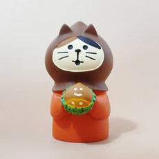 데꼴 가을 밤을 든 고양이 데꼴 피규어