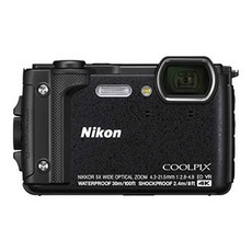 Nikon 디지털 카메라 COOLPIX W300 BK 쿨픽스 1605만 화소 블랙 방수 내한 방진, 초급 세트 + 블랙