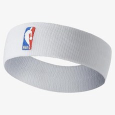 나이키 헤드밴드 화이트 NBA, 흰색, 1개