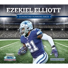 Ezekiel Elliott: Superstar Running Back Library Binding, Abdo Publishing