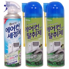 산도깨비 에어컨, 세정제 380ml 1개, 에어컨/히터 탈취제 300ml 2개, 2개, 300ml