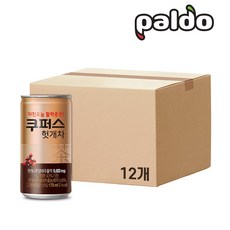 [팔도]쿠퍼스 헛개차(캔) 175ml, 12개