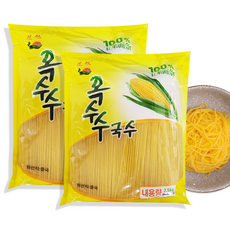 홍홍 중국식품 옥수수국수 옥국시 중국당면, 2.5kg, 2개