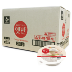 CJ제일제당 햇반 210g 36개