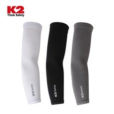 K2 safety 베이직 쿨토시 자외선차단 팔토시 아이스쿨토시, 화이트