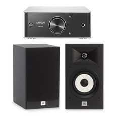 데논 PMA-60 + JBL Stage A130 하이파이오디오, 스피커(블랙)