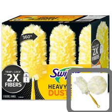 swiffer 스위퍼 해비듀티 더스터 먼지털이 청소포 (핸들1+청소포 17개), 1세트