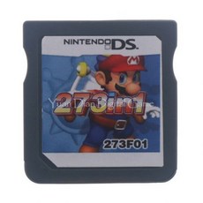 [해외] 닌텐도 DS 3DS 2DS 슈퍼 콤보 멀티 카트 용 1 컴파일 비디오 게임 카트리지 카드에 273, 273in1 Without box