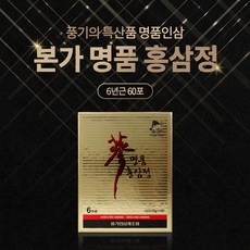 풍기인삼제조원 본가명품홍삼정, 60개, 60개, 10g, 60개입