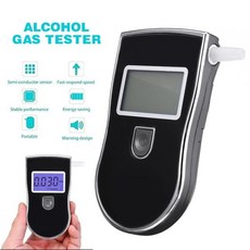 음주측정기 미니 휴대용 알코올 호흡 테스터 음주 측정기 LCD 디지털 백라이트 진단 도구, 1개