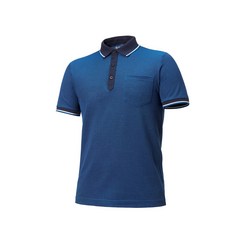지벤 ZB-T1232 여름작업복 반팔티셔츠 [면 폴리혼방] 베이직한 카라반팔티 작업복