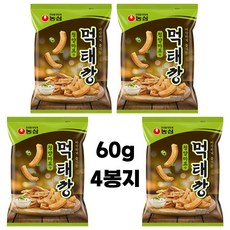 농심 먹태깡 청양마요 맛 이마트 편의점 혼술 안주, 4개, 60g