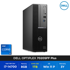 DELL 옵티플렉스 7020SFF PLUS i7-14700 8GB 1TB Win11P 사무용 주식 업무용 컴퓨터