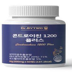 닥터바이투 콘드로이친1200 플러스 관절엔 상어연골 고함량 보스웰리아 (6통 )