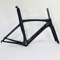 자전거프레임 프레임셋 로드자전거프레임 2022 스러스트 자전거 카본 로드 프레임 에어로 사이클로크로스 로드바이크 프레임셋 카멜레온 컬러 2년 보증 자전거 프레임 프레임워크, 오 밥, 58cm