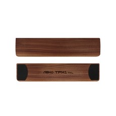 앱코 TPM1 TKL 어고노믹 월넛 팜레스트 키보드 손목받침대, 1개