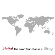 미국지도스티커