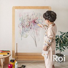 [꼬메모이] 로이 퓨어 보드 베이직(스탠딩꼬모랙포함) / 아크릴 유아 칠판 화이트 투명 자