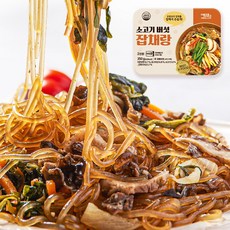 [카페이노스] 잡채랑 소고기 버섯 잡채, 1개, 350g